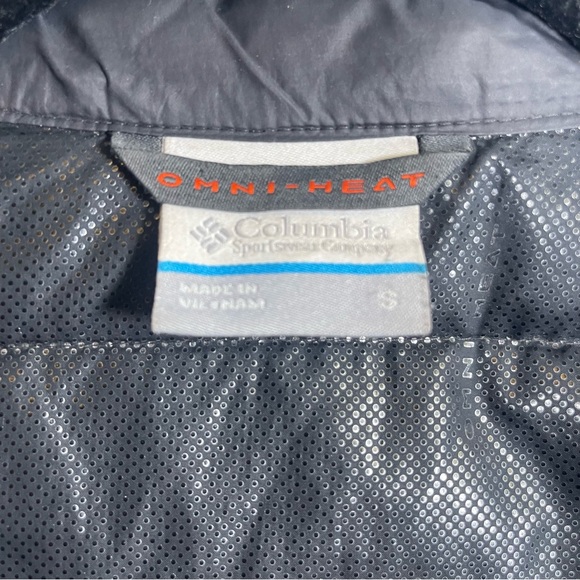 Columbia Men Small Black Omni Heat TurboDown 590TD Lightweight Puffer Zip Jacket - Picture 14 of 16